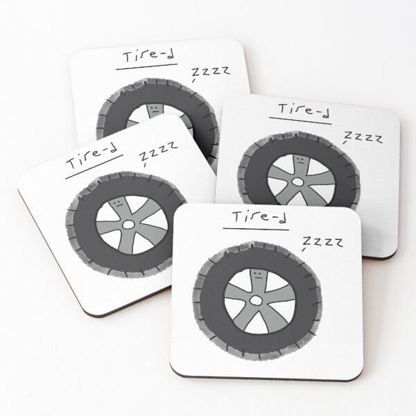 Item preview, Tire-d (a tired tire) designed and sold by doodlebobz.