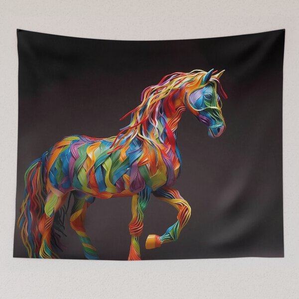 Item preview, Horse of Ribbons (Braided) designed and sold by Serene FireflyCreations.