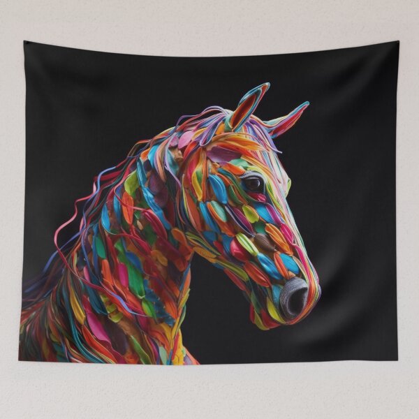 Item preview, Horse of Ribbons designed and sold by Serene FireflyCreations.