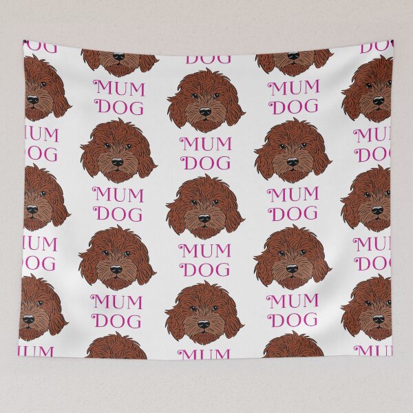 Item preview, Dog Mum red Cockapoo, Cavapoo, Labradoodle and Yorkipoo designed and sold by laurendemoet.