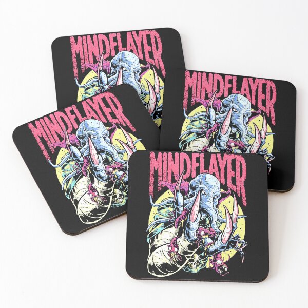 Item preview, Mind Flayer (For Black Shirts) designed and sold by Lost In Shirts.