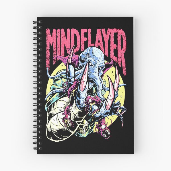 Item preview, Mind Flayer (For Black Shirts) designed and sold by Lost In Shirts.