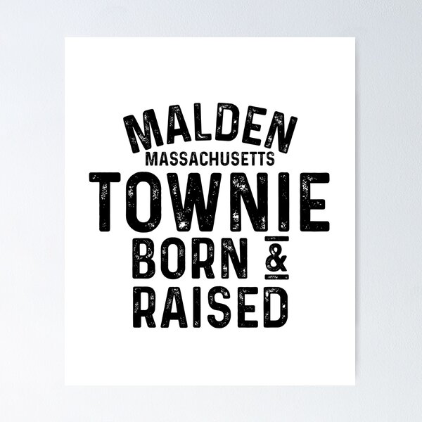 Item preview, Malden MA Townie Local designed and sold by HalpinDesign.