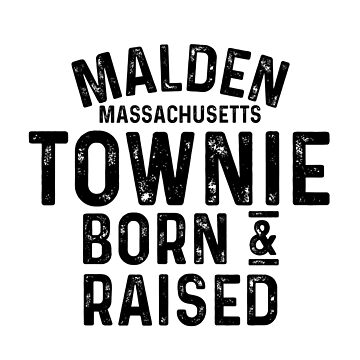 Aperçu de l'œuvre Malden MA Townie Local de HalpinDesign