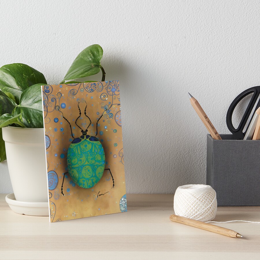 Item preview, Art Board Print designed and sold by MyBugSpecimens.