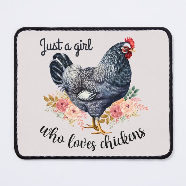 Item preview, Just a girl who loves chickens designed and sold by SushiAnn.