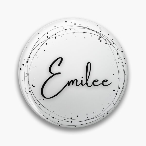 Item preview, Emilee, uniquely spelled names, uncommon spelling art  designed and sold by Mrrs-co.