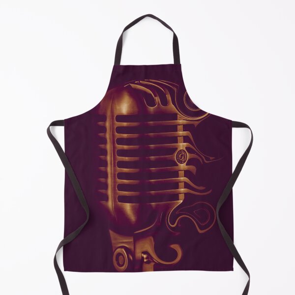 Item preview, dark red music microphone designed and sold by JD369.