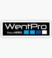 WentPro "Was a HERO" (GoPro Parody) Sticker