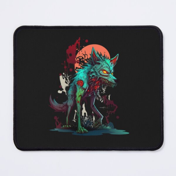 Item preview, ZOMBIE WOLF STREET ART GRAFFITI STYLE designed and sold by CRAZY&ART.
