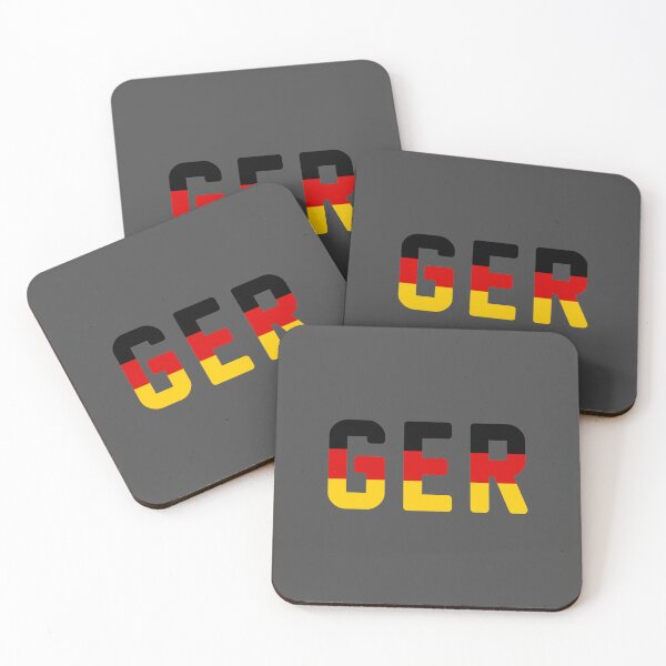 Item preview, GER (Germany) Flag Black / Red / Yellow / Charcoal (Gray) Background designed and sold by PEK1787.