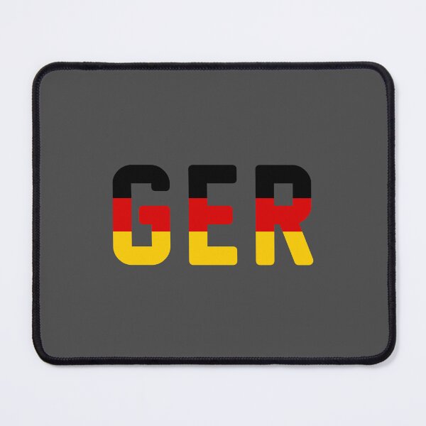 Item preview, GER (Germany) Flag Black / Red / Yellow / Charcoal (Gray) Background designed and sold by PEK1787.