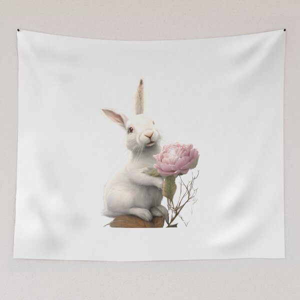 Item preview, The Rabbit and the Rose designed and sold by DonaFada.