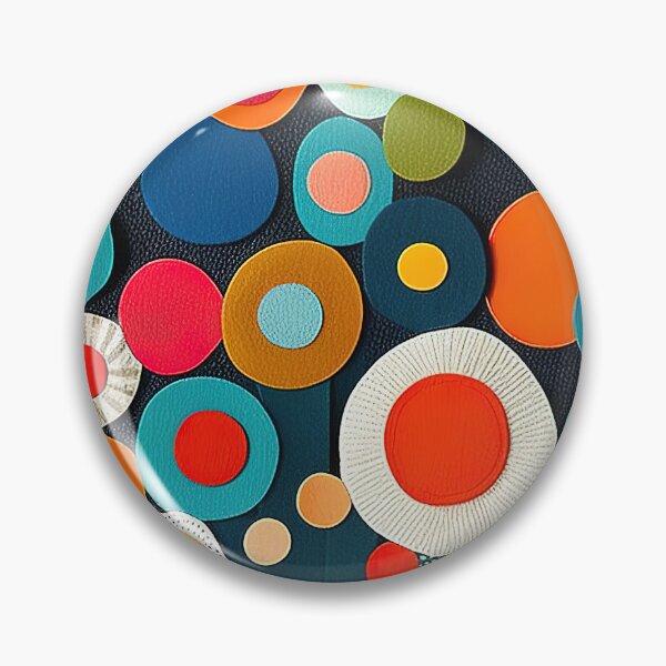 Item preview, Geometry textile shapes on canvas designed and sold by RK - Shop.