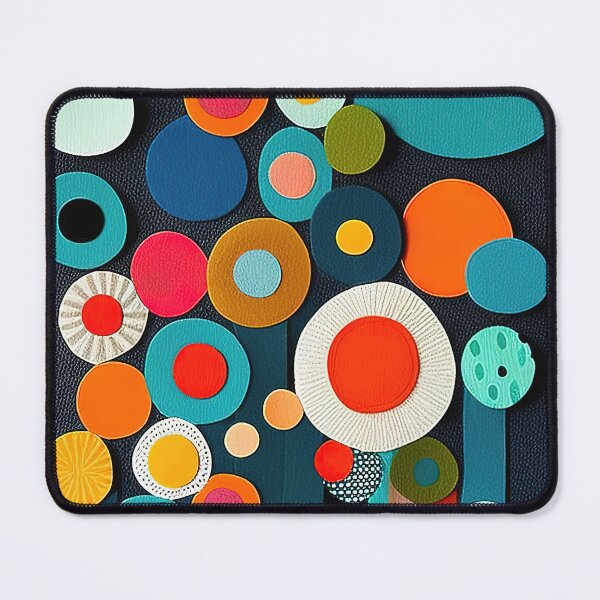 Item preview, Geometry textile shapes on canvas designed and sold by RK - Shop.