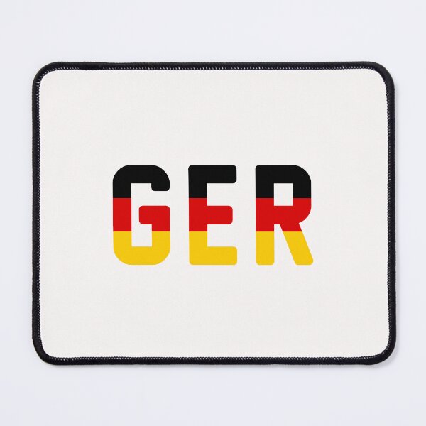 Item preview, GER (Germany) Flag Black / Red / Yellow / White Background designed and sold by PEK1787.