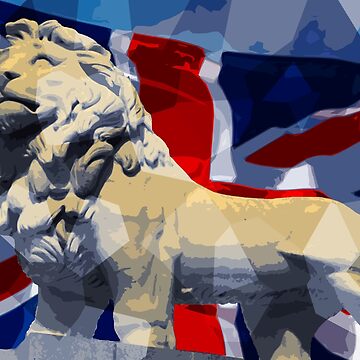 Artwork thumbnail, British Lion by LiscaGraphicArt