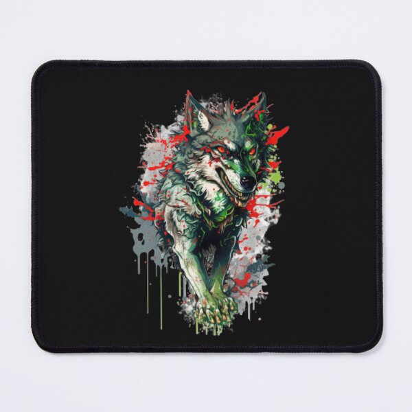 Item preview, THE ZOMBIE WOLF STREET ART GRAFFITI STYLE designed and sold by CRAZY&ART.