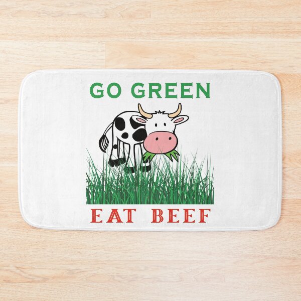 Item preview, GO GREEN EAT BEEF designed and sold by FinalCut55.