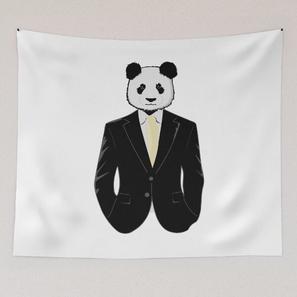 Item preview, Panda Bear in Business Suit designed and sold by Travelers of the World.