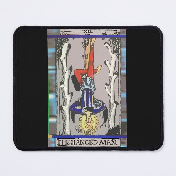 Item preview, The Hanged Man Tarot Card Art Design designed and sold by artmythica.