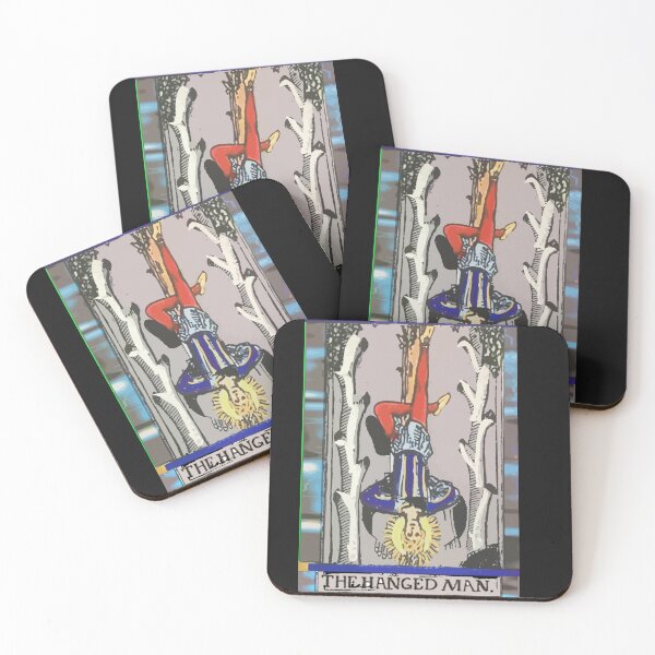 Item preview, The Hanged Man Tarot Card Art Design designed and sold by artmythica.