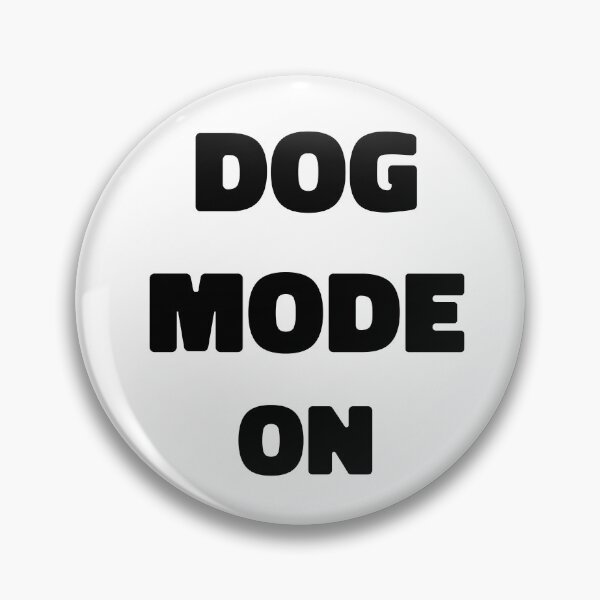 Item preview, dog mode on designed and sold by EmeraldeaArt.