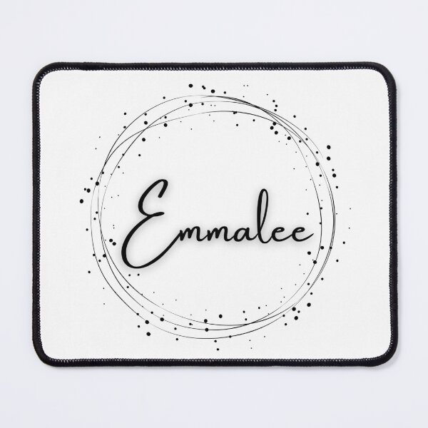 Item preview, Emmalee, uniquely spelled names, uncommon spelling art designed and sold by Mrrs-co.