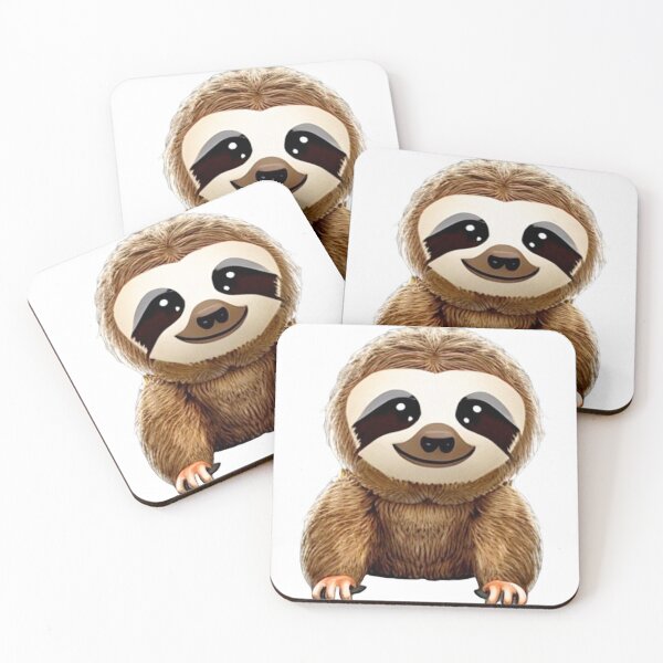 Item preview, Cute cartoon baby sloth designed and sold by MamaCsTees.