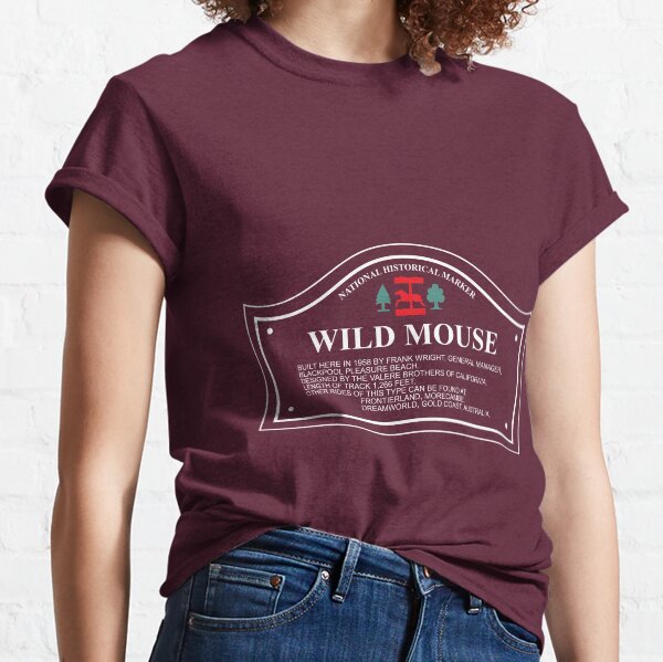 Wild Mouse - Blackpool Pleasure Beach - Historical Marker Classic T-Shirt