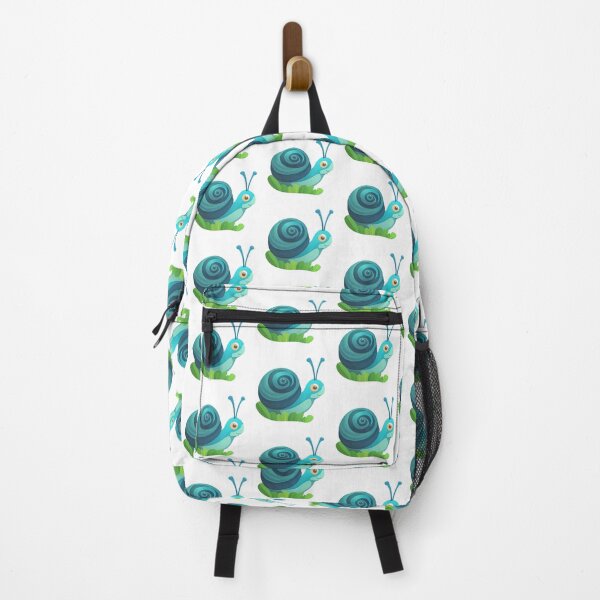 Item preview, Cute Smiling Cool Colors Swirly Spirally Sweet Snail 3 designed and sold by Vicki Noble Art.