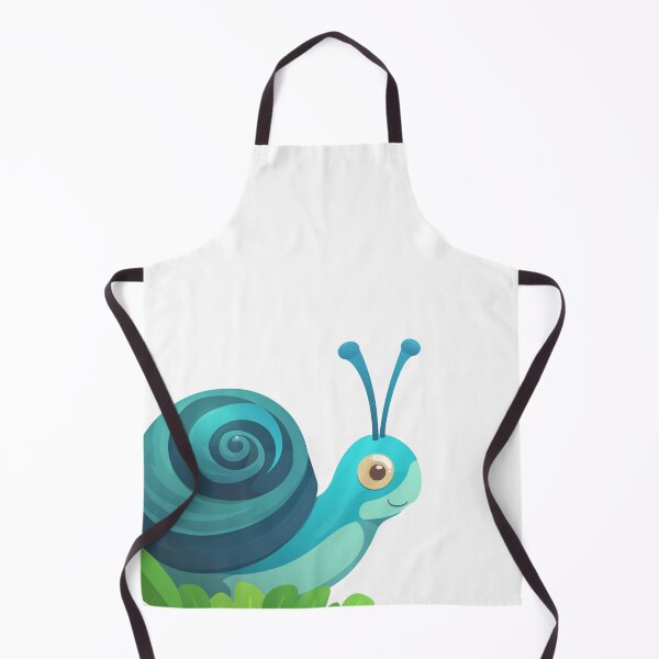 Item preview, Cute Smiling Cool Colors Swirly Spirally Sweet Snail 3 designed and sold by Vicki Noble Art.