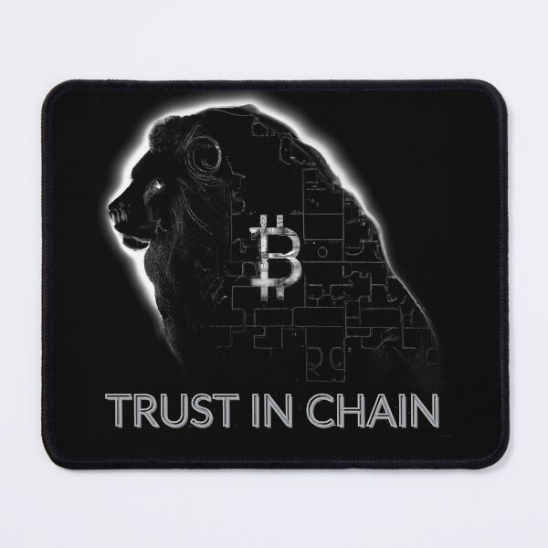 Item preview, BTC - TRUST IN CHAIN designed and sold by Luki1256.