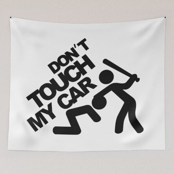 Item preview, Don't Touch My Car designed and sold by Gile-Shop.
