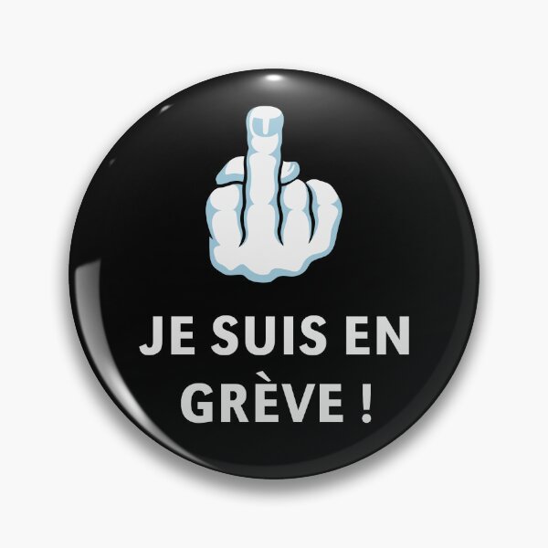 Item preview, Middle Finger – I Am On Strike! (Middle finger) designed and sold by MrFaulbaum.