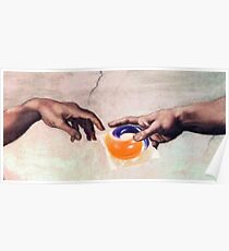 Michelangelo's Sistine Chapel Tide Pods Poster