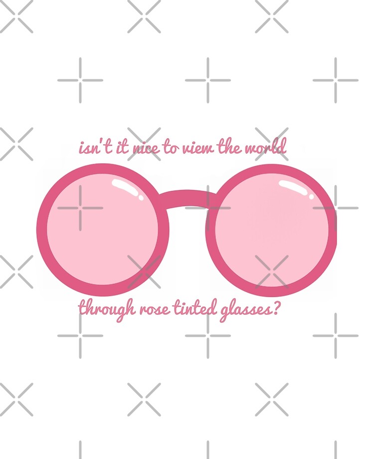 Rose Tinted Glasses Ipad Case Skin By K Aeyston Redbubble