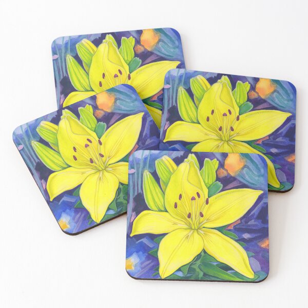 Item preview, Fireburst Lily designed and sold by CozyPixelFluff.