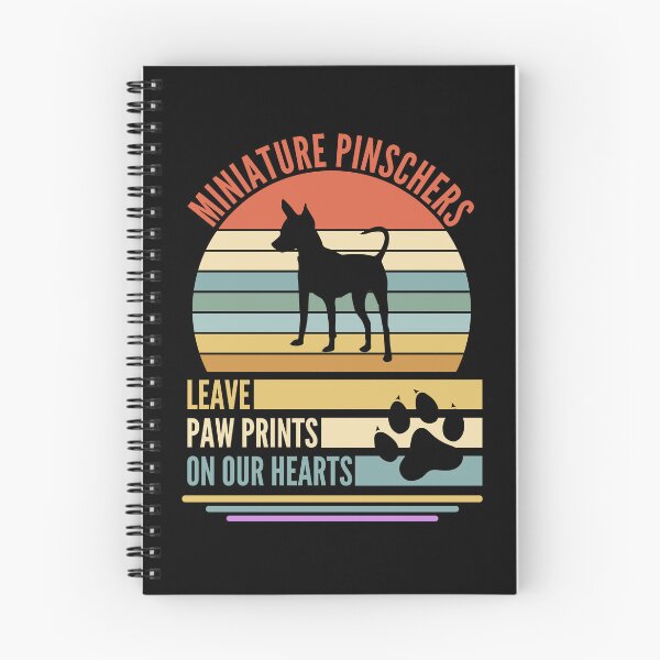 Item preview, Miniature Pinschers Leave Paw Prints On Our Hearts designed and sold by FrescoDesign.
