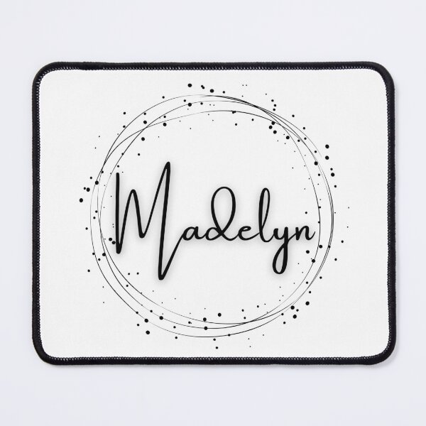 Item preview, Madelyn, uniquely spelled names, uncommon spelling art designed and sold by Mrrs-co.