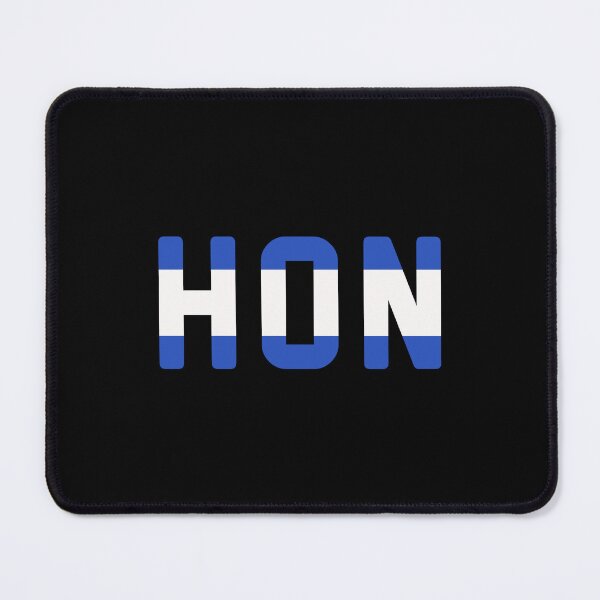 Item preview, HON (Honduras) Cerulean Blue / White  designed and sold by PEK1787.