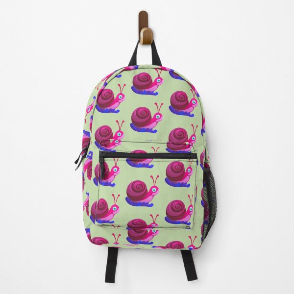 Item preview, Cute Smiling Swirly Spirally Sweet Snail 4 In Perky Pink Colors designed and sold by Vicki Noble Art.