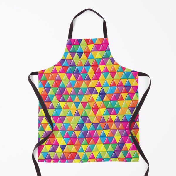 Item preview, Abstract multicolor triangles pattern designed and sold by cutecrazytshirt.
