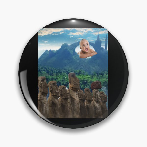 Item preview, Easter Island Baby designed and sold by CannyGoods.