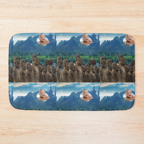 Item preview, Easter Island Baby designed and sold by CannyGoods.