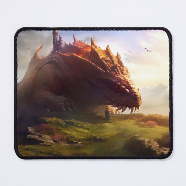 Item preview, Ferocious dragon designed and sold by DreamscapesAI.
