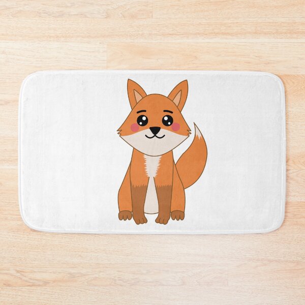 Item preview, Cute Kawaii orange fox  designed and sold by micarto.