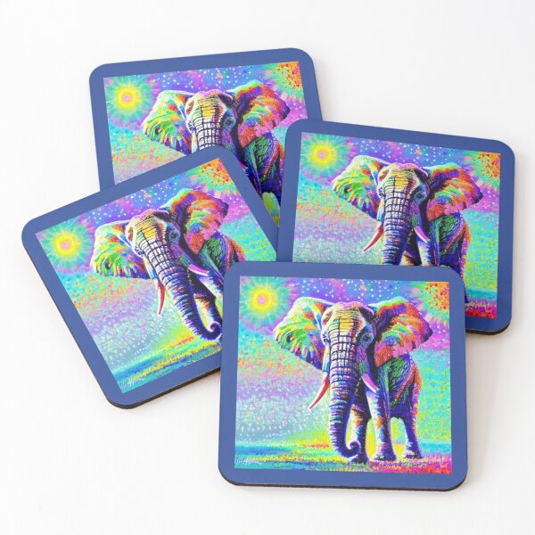 Item preview, Bel éléphant. Abstraction. designed and sold by Natalia-Vlad.