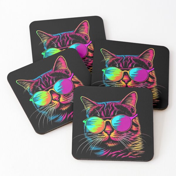 Item preview, Cool cat with sunglasses designed and sold by Shirt-Guide.