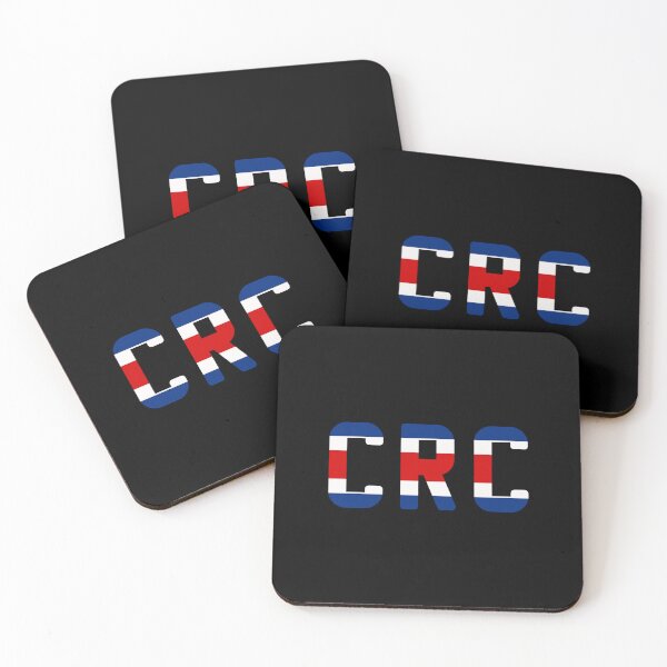 Item preview, CRC (Costa Rica) Flag Catalina Blue / Red / White designed and sold by PEK1787.